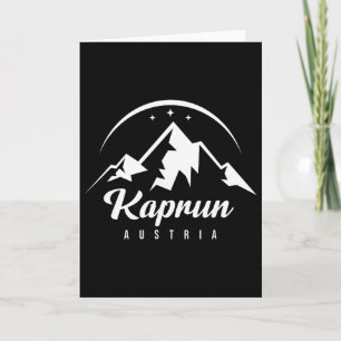 Kaprun Oostenrijk Skigebied Skiën Snowboarden Souv Kaart