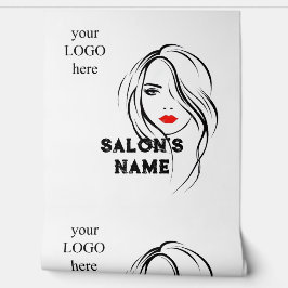 Kapsalon Bedrijf en Schoonheidssalon Behang