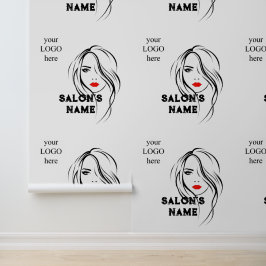 Kapsalon Bedrijf en Schoonheidssalon Behang
