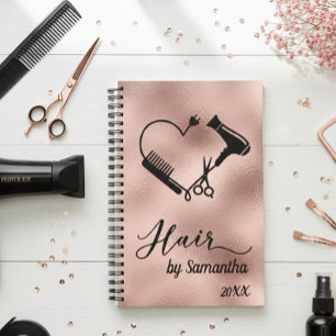 Kapsalon Bedrijf Rose Gouden Schaar Planner