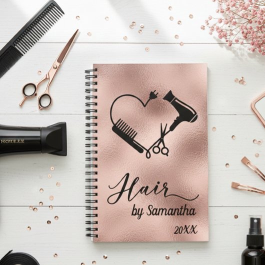 Kapsalon Bedrijf Rose Gouden Schaar Planner