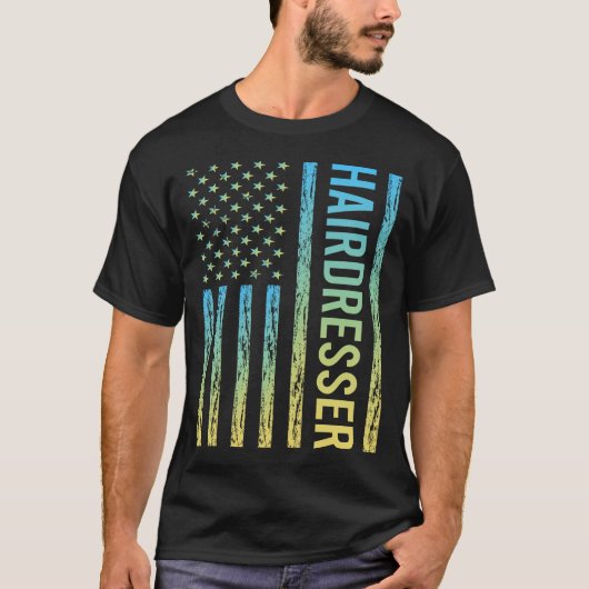 Kapsalon Blond Geel T-shirt (Voorkant)