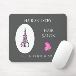 Kapsalon Business Branding Schaar Muismat