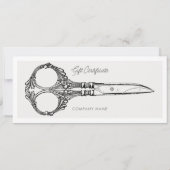 Kapsalon Cadeaubon Cadeaubon (Achterkant)