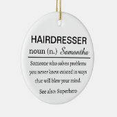 Kapsalon Definitie Keramisch Ornament (Rechts)