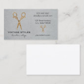 Kapsalon | Fancy Shears Visitekaartje (Voorkant / Achterkant)