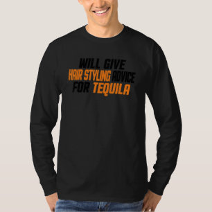 Kapsalon geeft haarstylingadvies voor T T-shirt