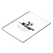 Kapsalon Gereedschap Schoonheid Notitieboek (Linkerzijde)