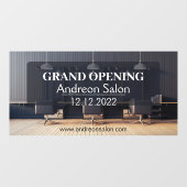 Kapsalon grand opening aangepast algemeen raamsticker (Vel)