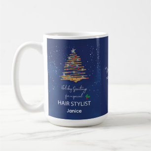 Kapsalon Haarstylist Bedankt Kerst Make Seizoen He Koffiemok