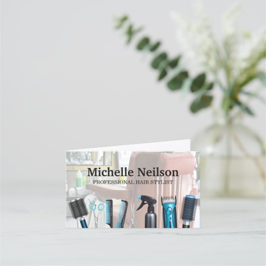 kapsalon | Hair Stylist Tools Klantenkaartje (Voorkant)