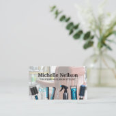 kapsalon | Hair Stylist Tools Visitekaartje (Staand voorkant)