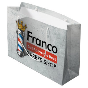 Kapsalon Heren Kapper Koning Kroon Kapper Paal Kap Groot Cadeauzakje