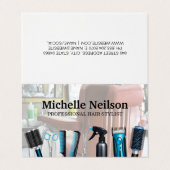 Kapsalon | Hulpmiddelen voor Kappers Visitekaartje (Buitenkant ongevouwen)