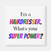 Kapsalon Humor Magneet (Voorkant)