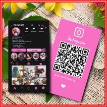 Kapsalon Instagram Modern Chique Salon QR Code