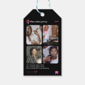 Kapsalon Instagram QR CODE Cadeaulabel (Voorkant)