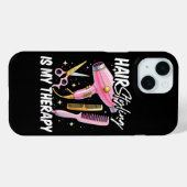 Kapsalon Is Mijn Therapie Case-Mate iPhone Case (Achterkant (horizontaal))