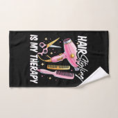 Kapsalon Is Mijn Therapie Handdoek (Handdoek)