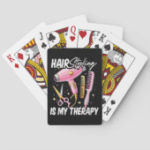 Kapsalon Is Mijn Therapie Pokerkaarten (Achterkant)