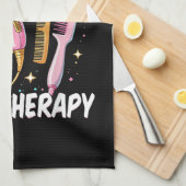 Kapsalon Is Mijn Therapie Theedoek (Quarter Fold)