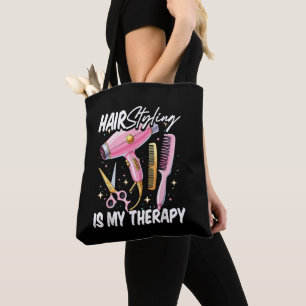 Kapsalon Is Mijn Therapie Tote Bag