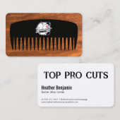Kapsalon | Kam | Kapperszaak Visitekaartje (Voorkant / Achterkant)