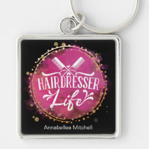 Kapsalon Kapper Beauty Salon Sleutelhanger