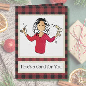 Kapsalon Kapper Kerst Dank Je Kaart 