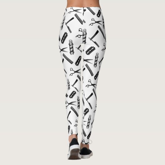 Kapsalon kapper leggings (Achterkant)