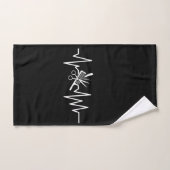 Kapsalon - Kapper Schaar Kam Hartslag Handdoek (Handdoek)