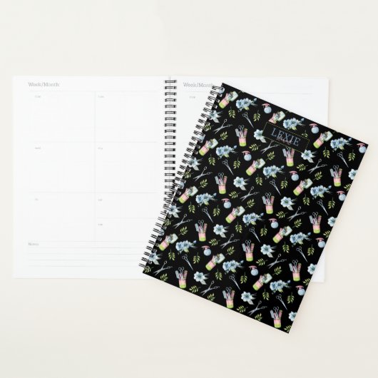 Kapsalon Kapper Schoonheidssalon Aangepast Planner (Display)