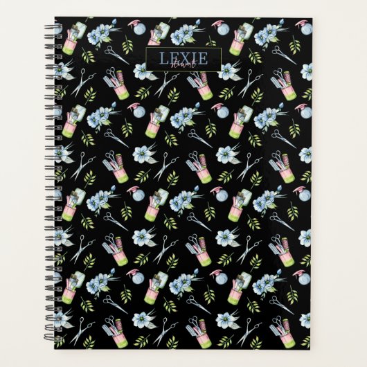 Kapsalon Kapper Schoonheidssalon Aangepast Planner (Voorkant)