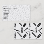 Kapsalon kapper visitekaartje (Voorkant / Achterkant)