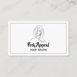 Kapsalon Kapper  Visitekaartje