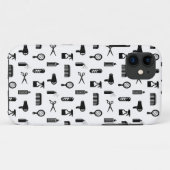 Kapsalon & Kapsalon Kapsalon Patroon AANGEPASTE KL Case-Mate iPhone Case (Achterkant (horizontaal))