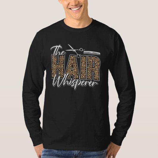 Kapsalon Kapsel Kapsels Haarstijl Haar T-shirt (Voorkant)