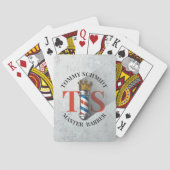 Kapsalon King Crown Herder Winkel Haar Salon Pokerkaarten (Achterkant)