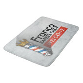 Kapsalon King Crown Herderstok Kapsalon Badmat (Gekanteld)