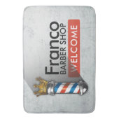 Kapsalon King Crown Herderstok Kapsalon Badmat (Voorkant Verticaal)