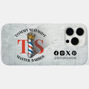 Kapsalon King Crown Kapper Paal Kapperszaak iPhone 16 Pro Max Hoesje