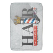 Kapsalon King Crown Kapper Paal Kapsalon Badmat (Voorkant Verticaal)