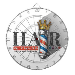 Kapsalon Koning Kroon Kapper Paal Kapsalon Dartbord