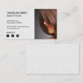 Kapsalon | Modern Design | Klantenkaartje (Voorkant / Achterkant)