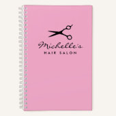 Kapsalon notitieboek voor kapper en barbier (Voorkant)