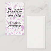 Kapsalon Patroon | Vrouwen Schoonheid Visitekaartje (Voorkant / Achterkant)