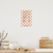Kapsalon Prijslijst Poster (Keuken)