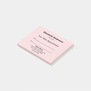 Kapsalon Roze Herinnering Volgende Afspraak Post-it® Notes