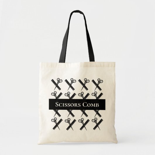 Kapsalon Schaar Kam Kapsalon  Tote Bag (Voorkant)