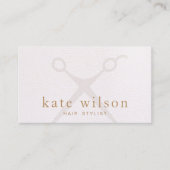 Kapsalon schaar visitekaartje (Voorkant)